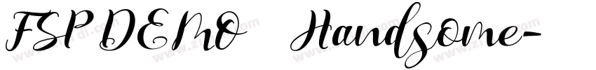 FSP DEMO   Handsome字体转换